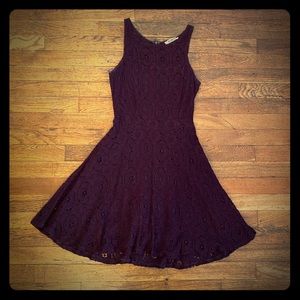 BB Dakota Purple Lace Dress (size 2)